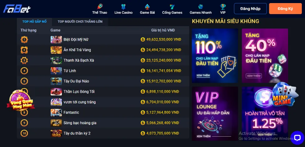 Bàn Baccarat với người chia bài trực tiếp